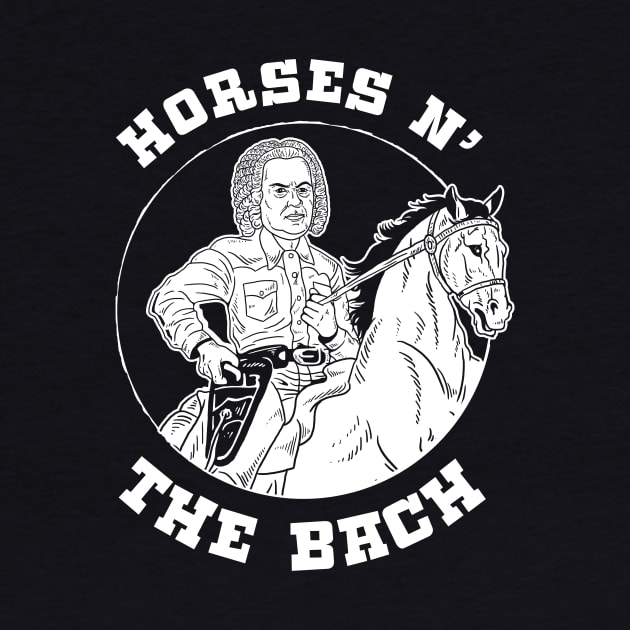 Horses N The Bach by dumbshirts